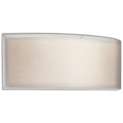 Puri Horizontal Wall Sconce by Sonneman (Silver) - OPEN BOX RETURN