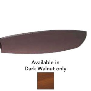 Fan Blades for Concept Series Ceiling Fans by Minka Aire (Dark Walnut/52 inch) - OPEN BOX RETURN