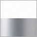 White with Silver