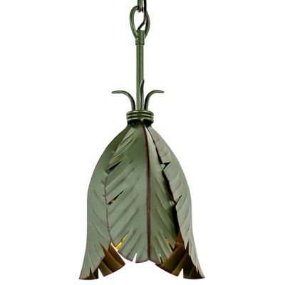 Banana Leaf Mini Pendant by Varaluz