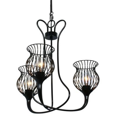 Encaged Chandelier by Varaluz