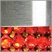 Satin Nickel with Orange Crystal