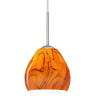 Bolla Mini Pendant by Besa Lighting (Habanero) - OPEN BOX RETURN