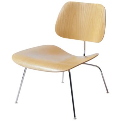 Eames Molded Plywood Lounge - Metal Base by Herman Miller