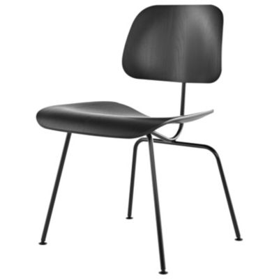 Eames Molded Plywood Dining Chair - Metal Base by Herman Miller