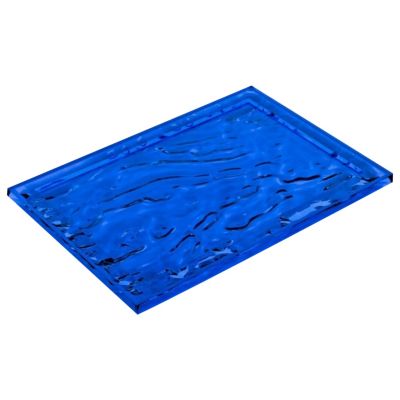 Dune Tray by Kartell (Blue/Large) - OPEN BOX RETURN