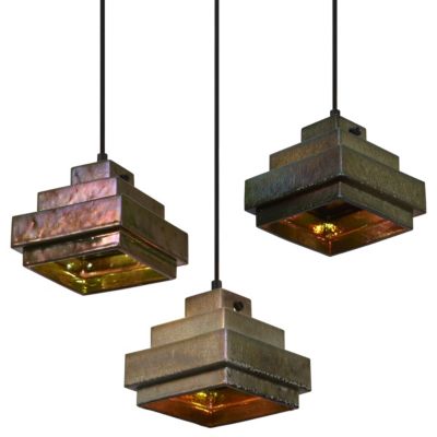 Lustre Square Pendant by Tom Dixon