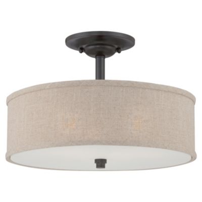 Cloverdale Semi-Flushmount by Quoizel