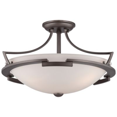 Parkston Semi-Flushmount by Quoizel
