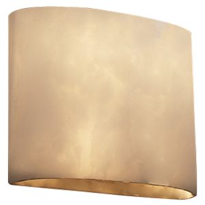 Clouds Oval Wall Sconce by Justice Design Group - OPEN BOX RETURN