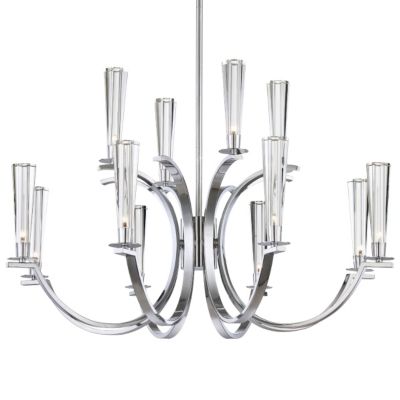 Cromo Two Tier Chandelier by Eurofase