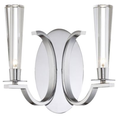 Cromo Two Light Wall Sconce by Eurofase