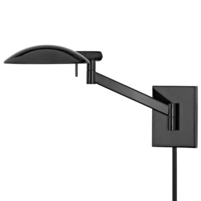 Perch Pharmacy Swingarm Wall Sconce by Sonneman (Black) - OPEN BOX RETURN