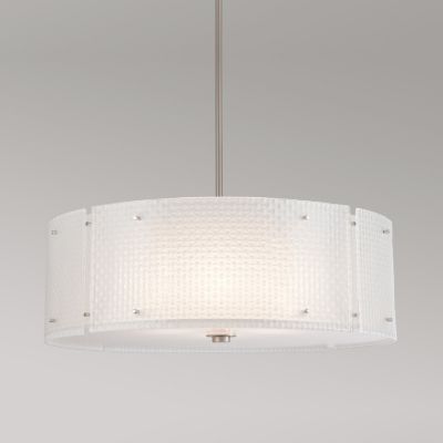 Lattice Drum Chandelier by Lightspann Studio
