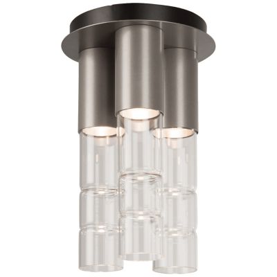 Bamboo Flushmount by Lightspann Studio