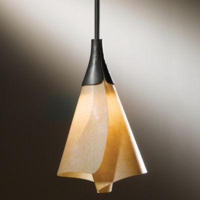 Mobius Adjustable Pendant with Shade by Hubbardton Forge (Amber/Smoke) - OPEN BOX RETURN