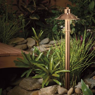 Landscape LED Hat Path Light by Kichler