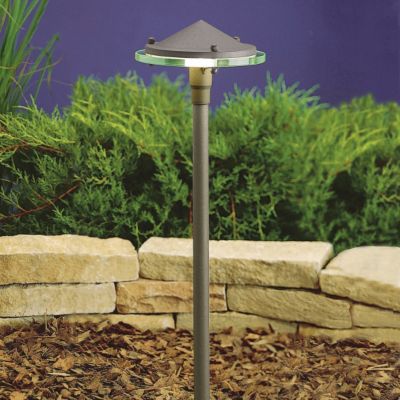 Landscape LED Glass and Metal Path Light by Kichler