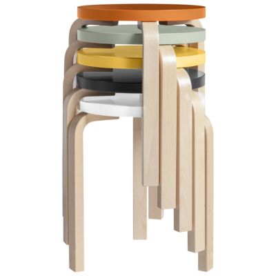 Stool 60 Colored Top by Artek