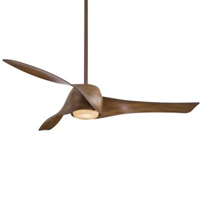 Artemis Ceiling Fan with Light by Minka Aire (Distressed Koa) - OPEN BOX RETURN
