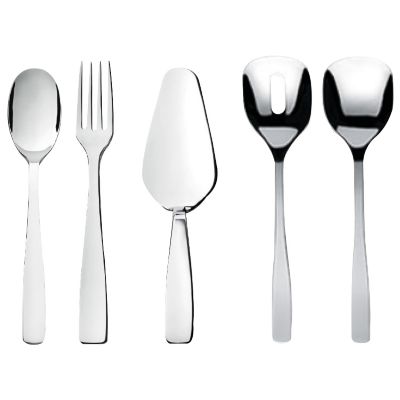 KnifeForkSpoon Serving Set by Alessi