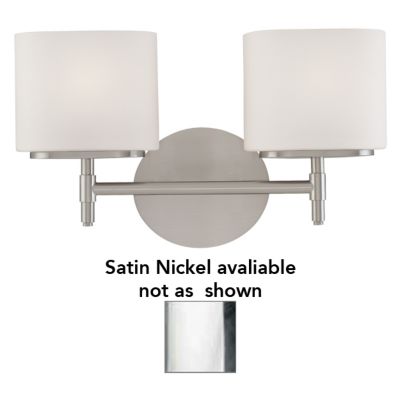 Trinity Bath Bar by Hudson Valley (2 Light/Polished Chrome) - OPEN BOX RETURN