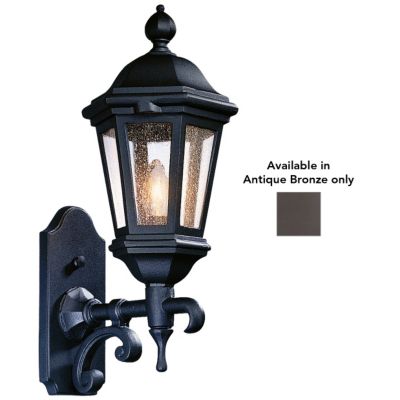 Verona Outdoor Wall Sconce No. 6830 by Troy Lighting (Antique Bronze) - OPEN BOX RETURN