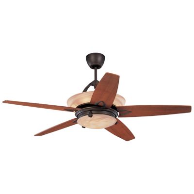 Arch Ceiling Fan with Light by Monte Carlo