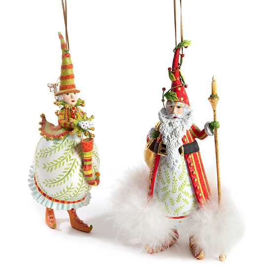 Patience Brewster Dash Away Mrs. Santa Ornament image four