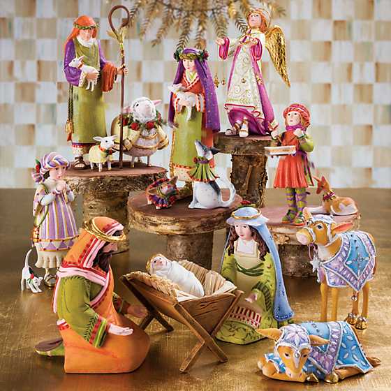 Patience Brewster Nativity Little Drummer Boy And Dog Figures image two