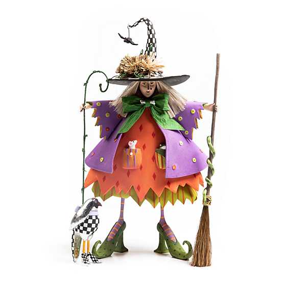 Patience Brewster Raggedy Witch Figure