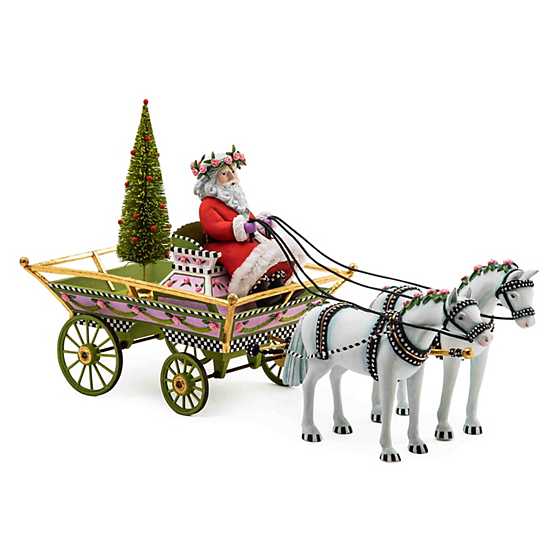 Patience Brewster Holiday Caroler Horse Drawn Sleigh image three