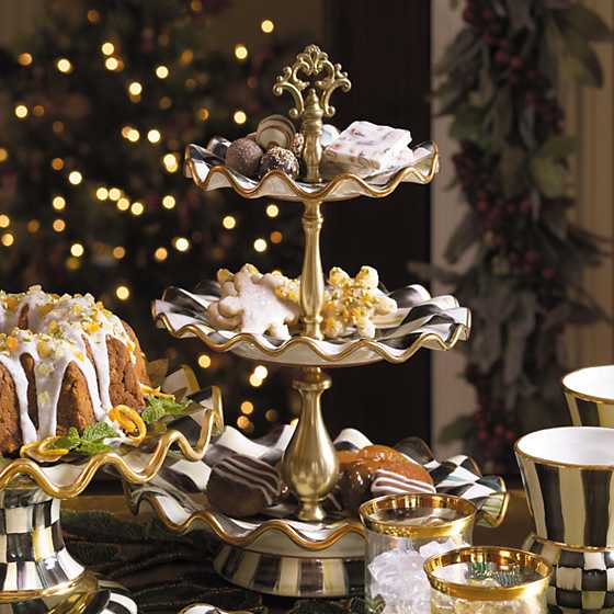 Courtly Check Three Tier Sweet Stand image three