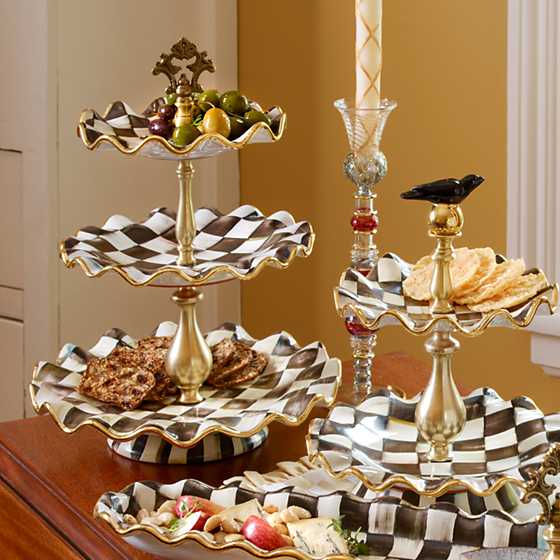 Courtly Check Three Tier Sweet Stand image seven
