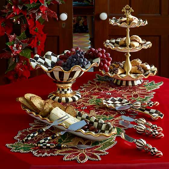 Courtly Check Three Tier Sweet Stand image ten