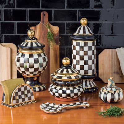 Courtly Check Globe Canister image seven