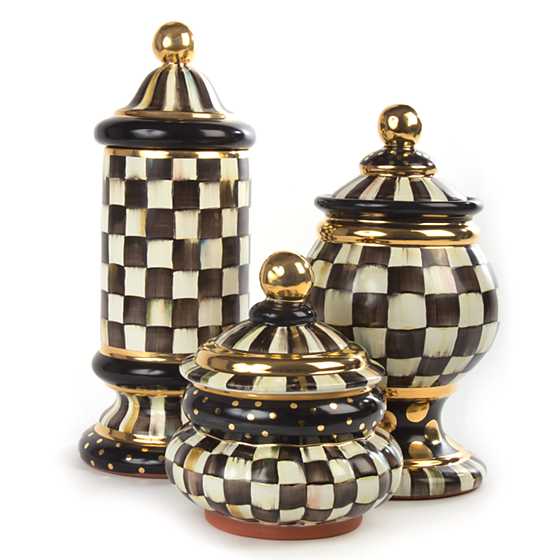Courtly Check Globe Canister image eleven