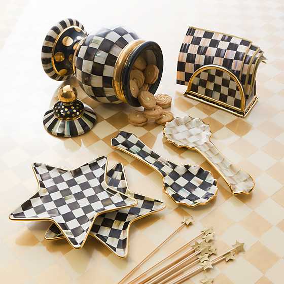 Courtly Check Napkin Holder image two