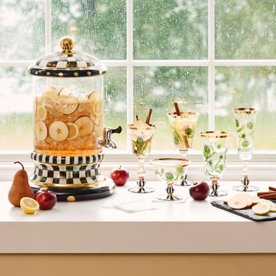 MacKenzieChilds Courtly Check Beverage Hostess