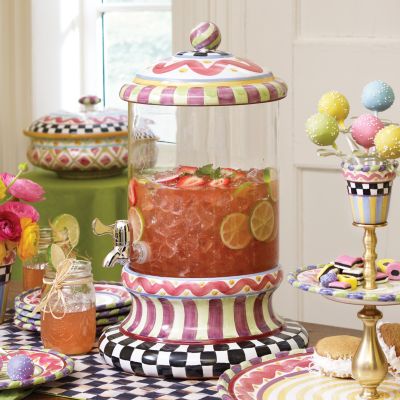 MacKenzieChilds Piccadilly Beverage Hostess