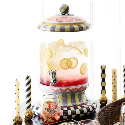 MacKenzieChilds Piccadilly Beverage Hostess