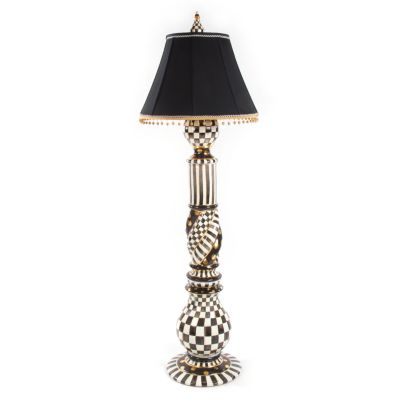 Courtly Check Ceramic Floor Lamp