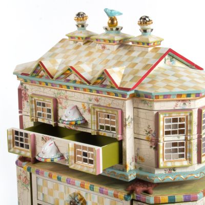 MacKenzieChilds Chicken Palace Jewelry Armoire