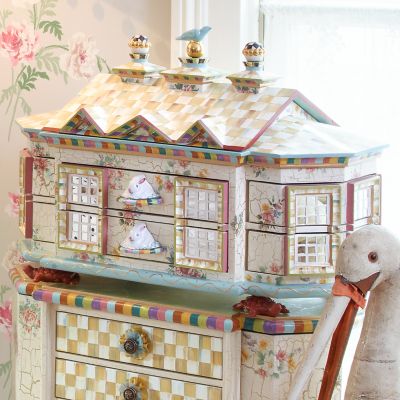 MacKenzieChilds Chicken Palace Jewelry Box