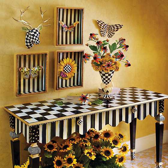 Courtly Stripe Console Table image nine