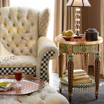 MacKenzieChilds Highland Accent Table