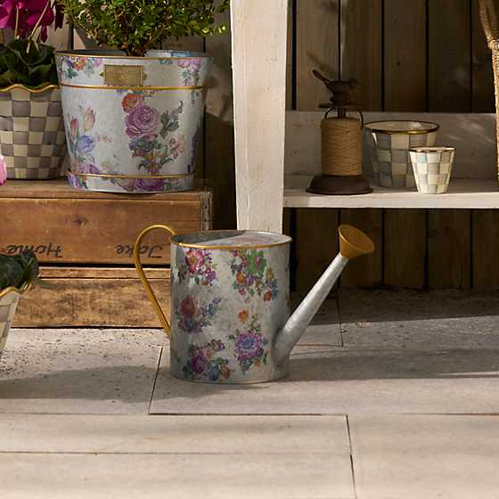 Flower Market Watering Can - Large image two