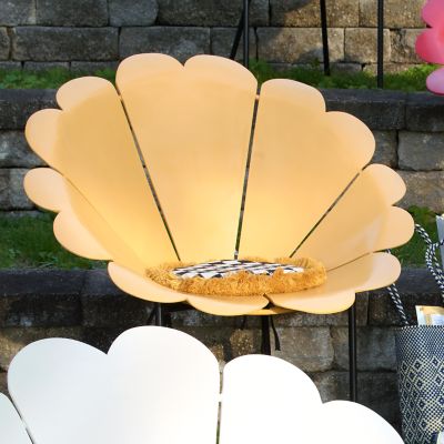 MacKenzieChilds Daisy Chair Yellow