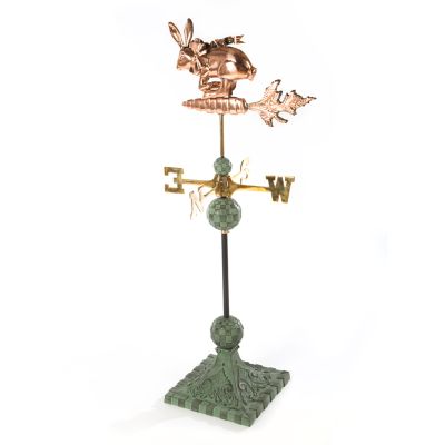 MacKenzieChilds Rocket Rabbit Weathervane