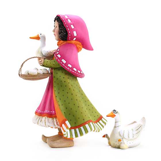 Patience Brewster Nativity Girl with Duck Figures image four